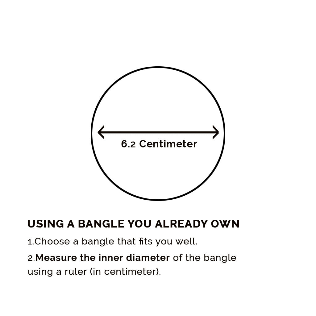 Black and white enamel bangle ( Free Size)