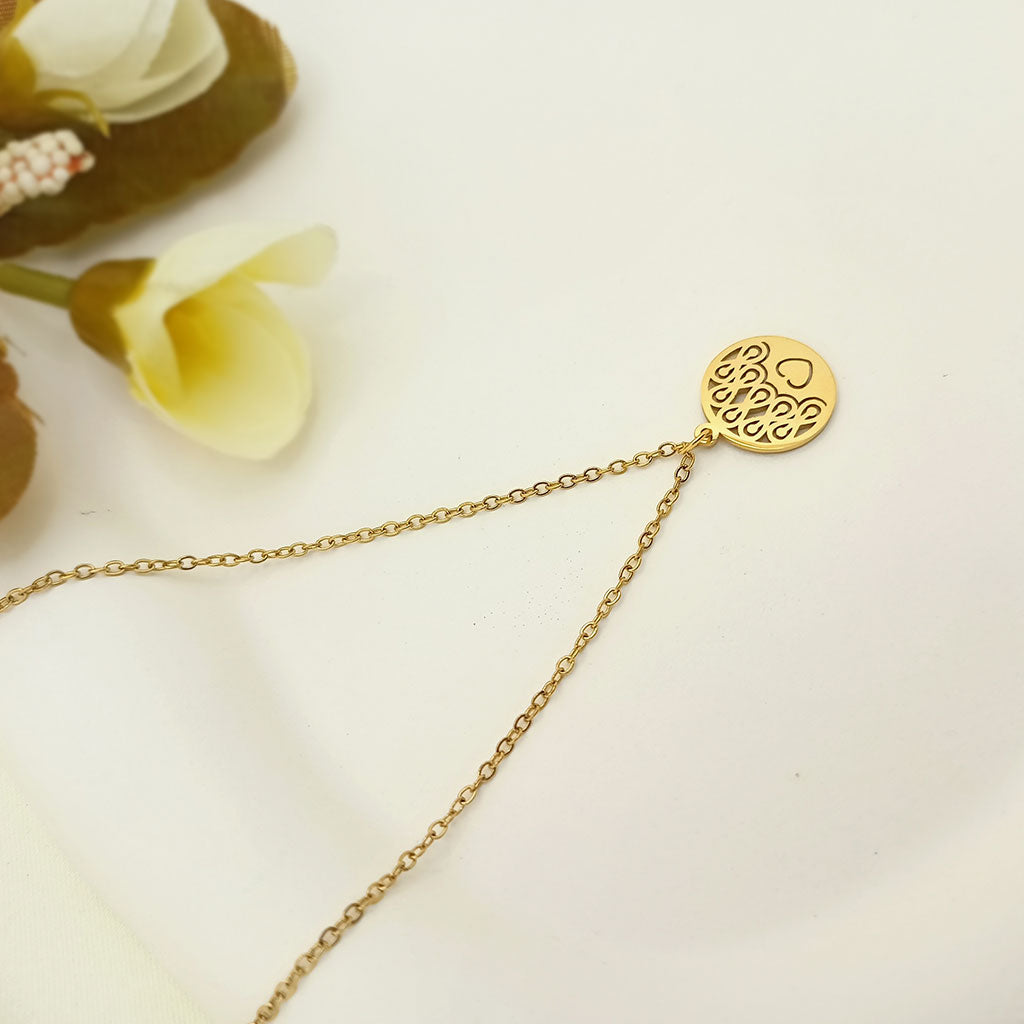 Tree of Life Heart Pendant Necklace