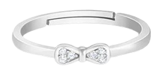 Silver Infinity Ring