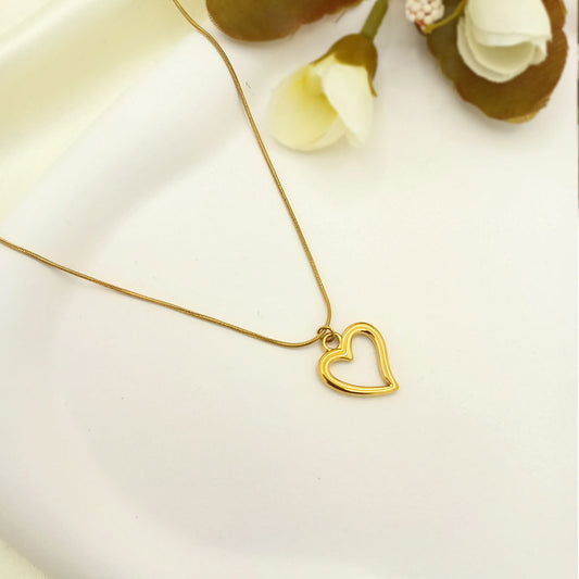 open-heart pendant