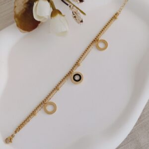 celeste circle charm bracelet