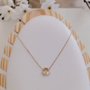 crystal butterfly charm pendant