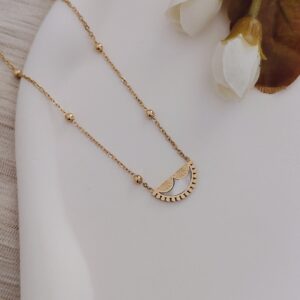 half moon pendant