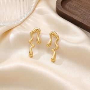 squiggle earrings